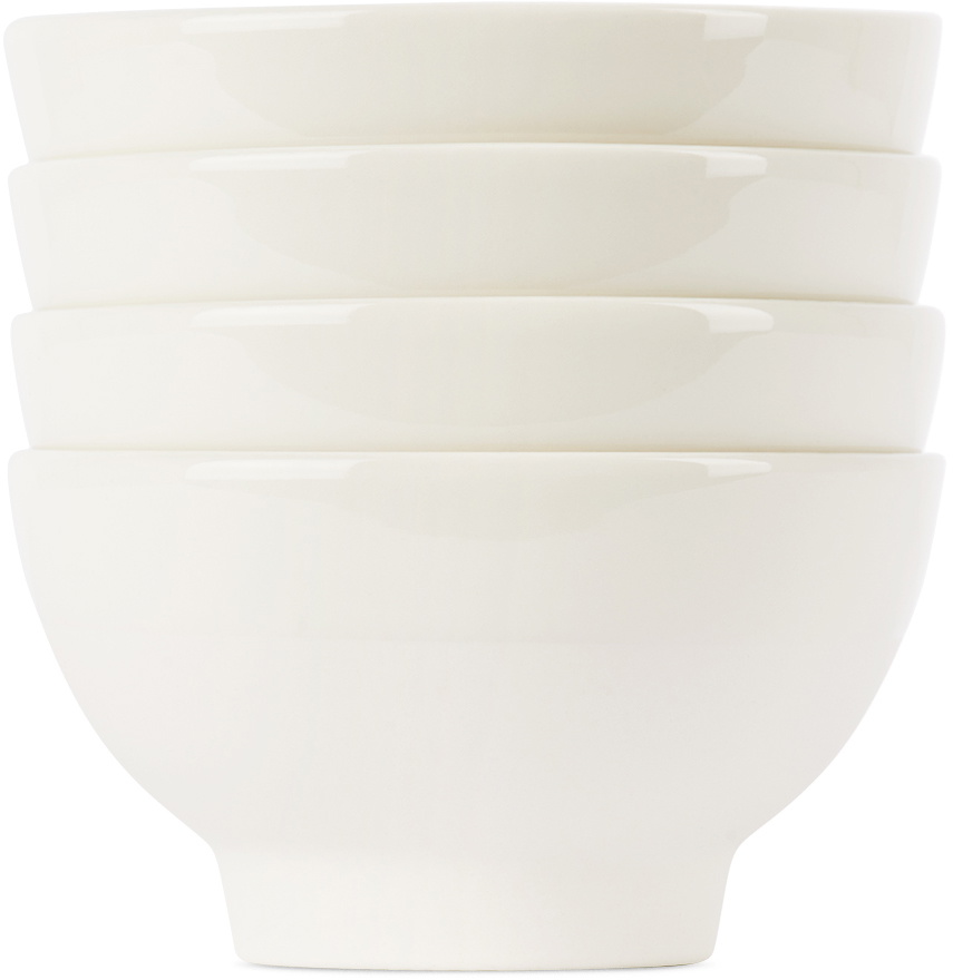 Jars Céramistes White Cantine Bowl Set, 4 pcs