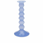 HAY Wavy Candleholder - Large in Jade Light Blue