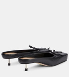 Jacquemus Les Mules Basses Ballet leather mules