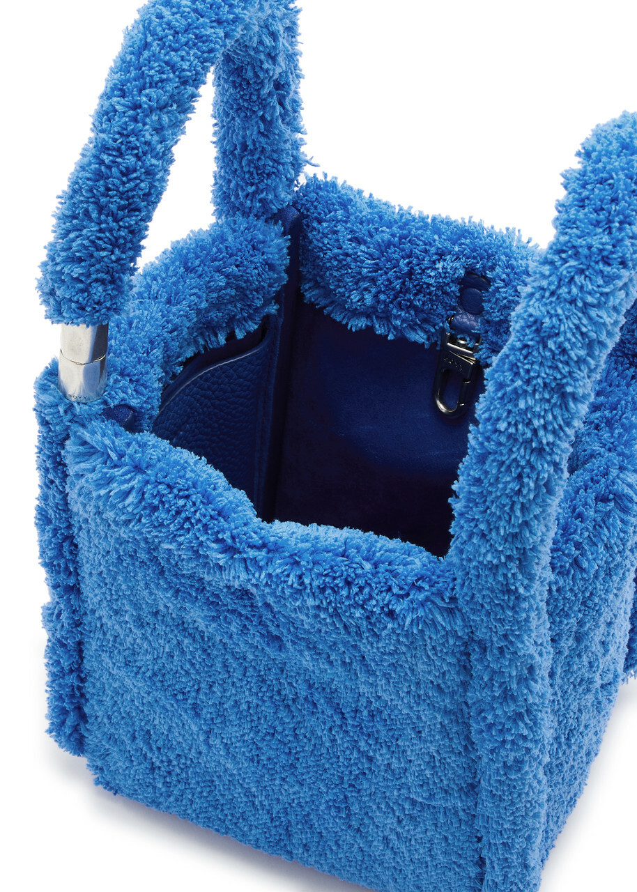 Boyy Lotus 14 Terry top Handle bag - Blue - One Size
