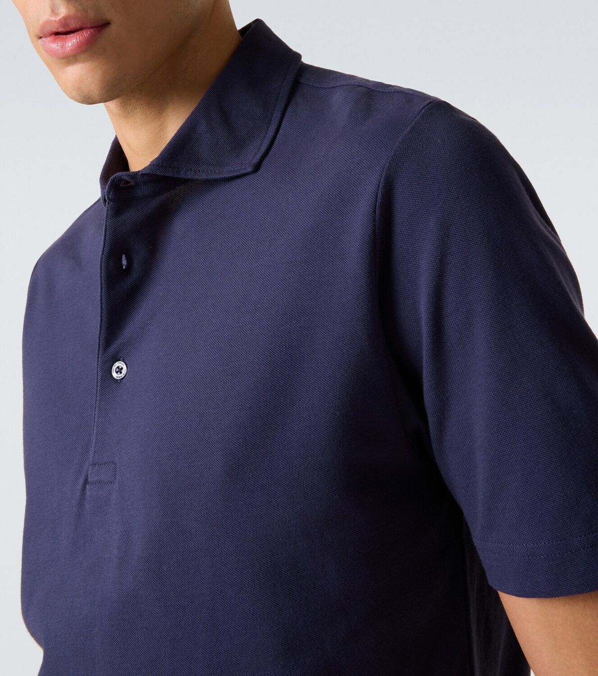 Frescobol Carioca Luca cotton piqué polo shirt