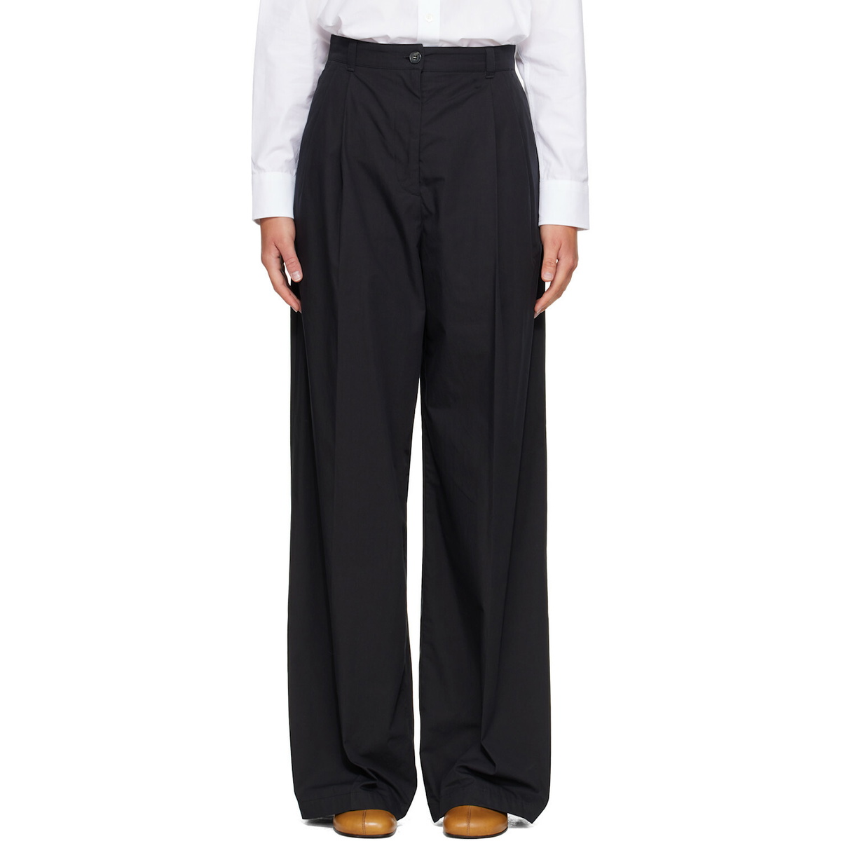 A.P.C. Black Ginny Trousers