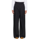 A.P.C. Black Ginny Trousers