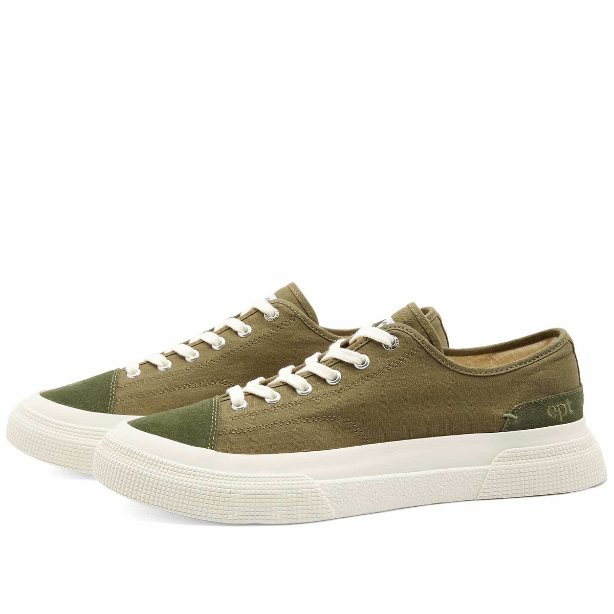 Photo: East Pacific Trade Men's Dive Soho Sneakers in Moss
