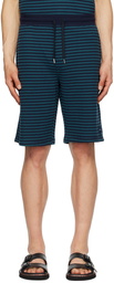 Paul Smith Navy Striped Shorts