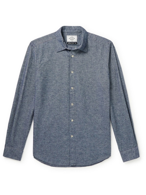 Photo: Portuguese Flannel - Cotton-Flannel Shirt - Blue