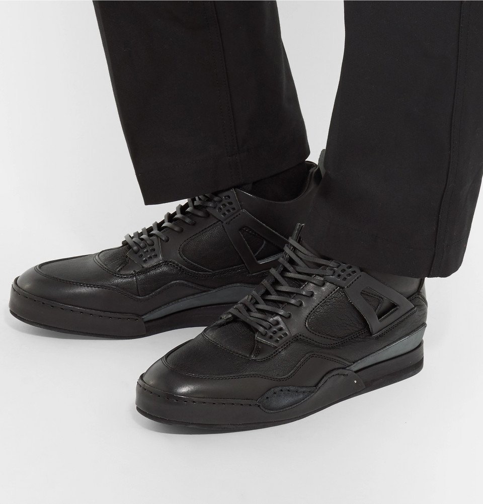 Hender Scheme - MIP-10 Nubuck-Trimmed Leather Sneakers - Men