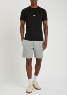 Boss Logo-print Cotton T-shirt Black