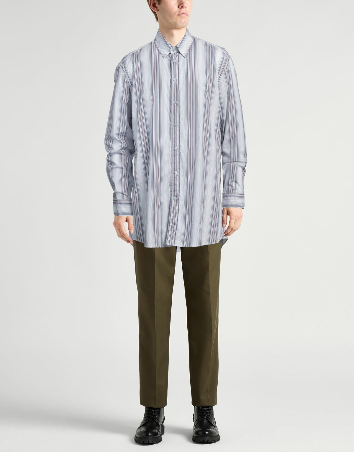 Etro Mens Shirt Sky in Blue