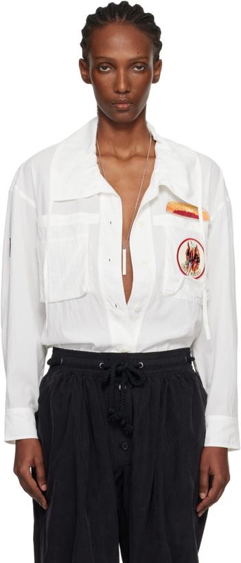 Photo: Isabel Marant White Chely Shirt