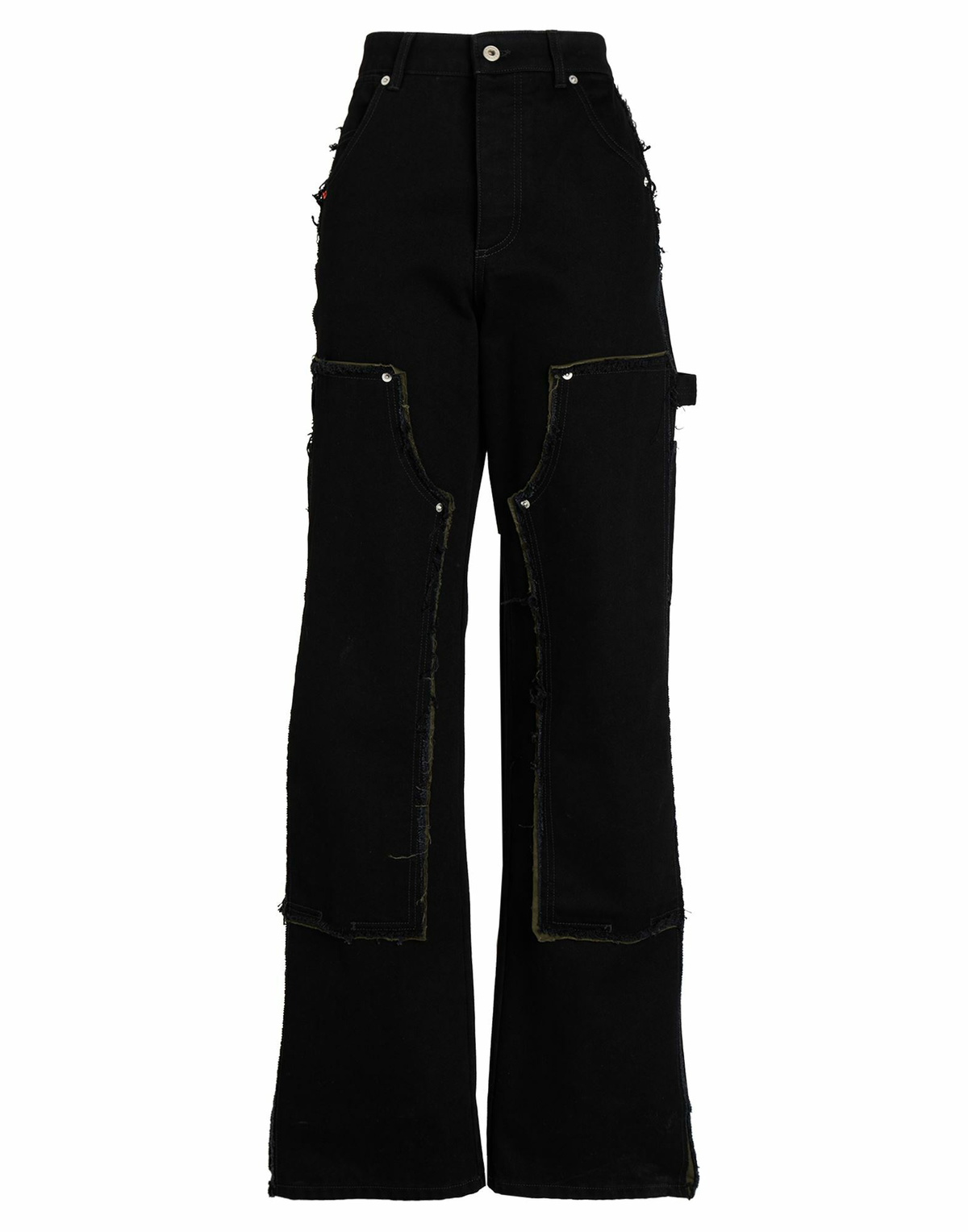 Heron Preston Womens Jeans in Black