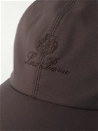 Loro Piana - Logo-Embroidered Storm System® Shell Baseball Cap - Brown