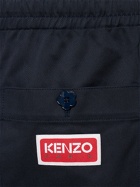 KENZO PARIS - Cotton Gabardine Cargo Jogger Sweatpants