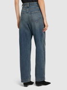 KHAITE Hewitt High Rise Straight Jeans