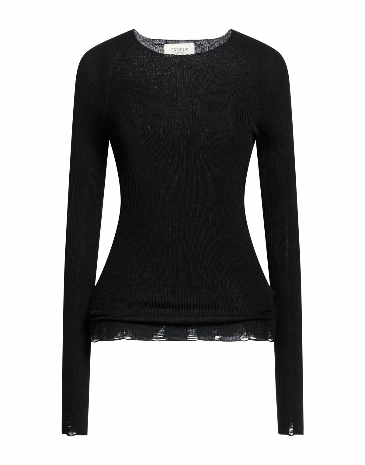 Laneus Womens Sweater in Black