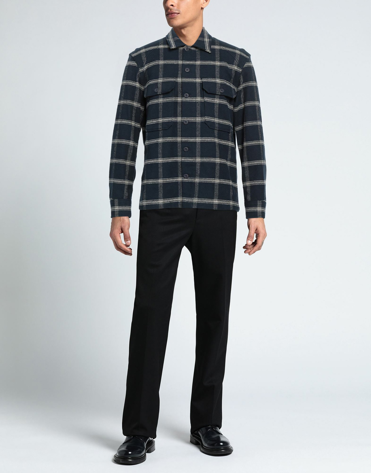 Sandro Mens Shirt in Navy