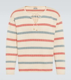 Bode Bay Stripe cotton sweater
