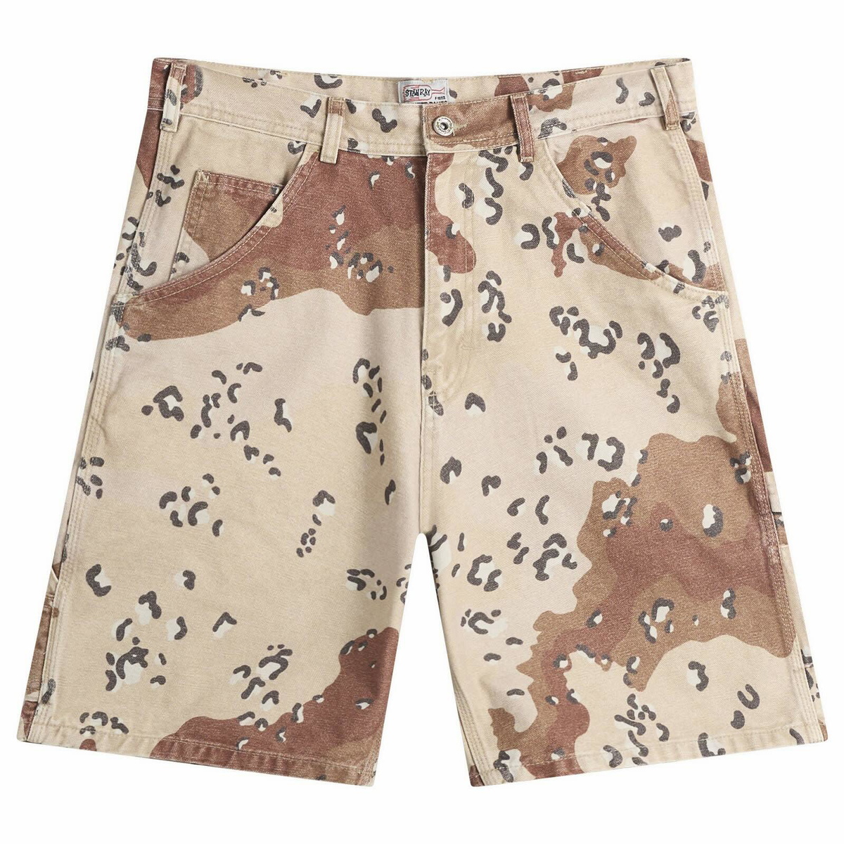 Stan Ray Men's Big Job Shorts in Choc Chip Camo