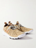 Nike - Free Run Trail Suede and Mesh Sneakers - Brown