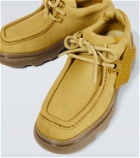Burberry EKD leather boat shoes