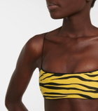 Tropic of C The C animal-print bikini top