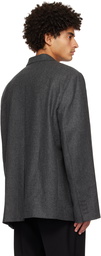 We11done Gray Oversized Blazer