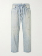 A.PRESSE - No.37 Wide-Leg Distressed Jeans - Blue