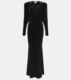 Alexandre Vauthier Crystal-embellished gown