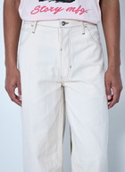 Story MFG Wide-Leg Denim Trousers