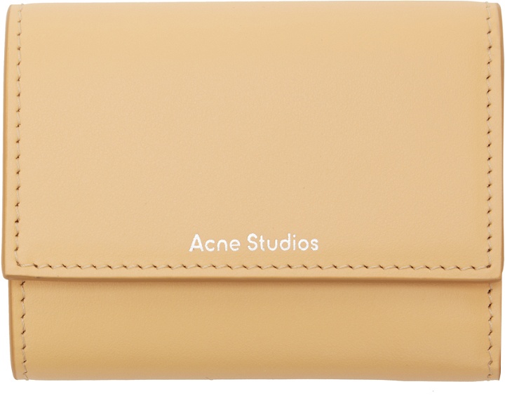 Photo: Acne Studios Beige Folded Wallet