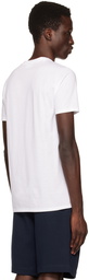 Lacoste White V-Neck T-Shirt