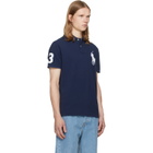 Polo Ralph Lauren Navy Big Pony Mesh Polo