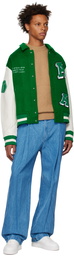 Axel Arigato Green Illusion Bomber Jacket