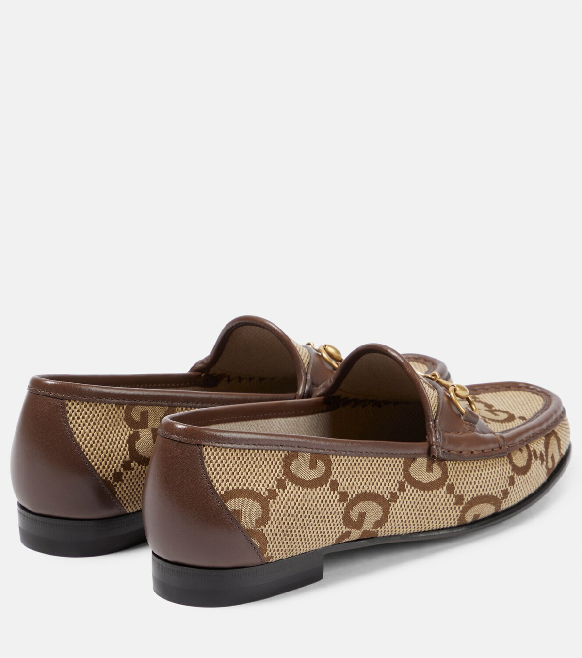 Gucci gg canvas loafers best sale