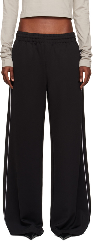 Photo: We11done Black DNA Flared Track Pants