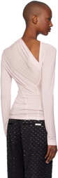 Helmut Lang Pink Wind T-shirt