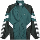 Adidas Men's Rekive Woven Track Top in Mineral Green