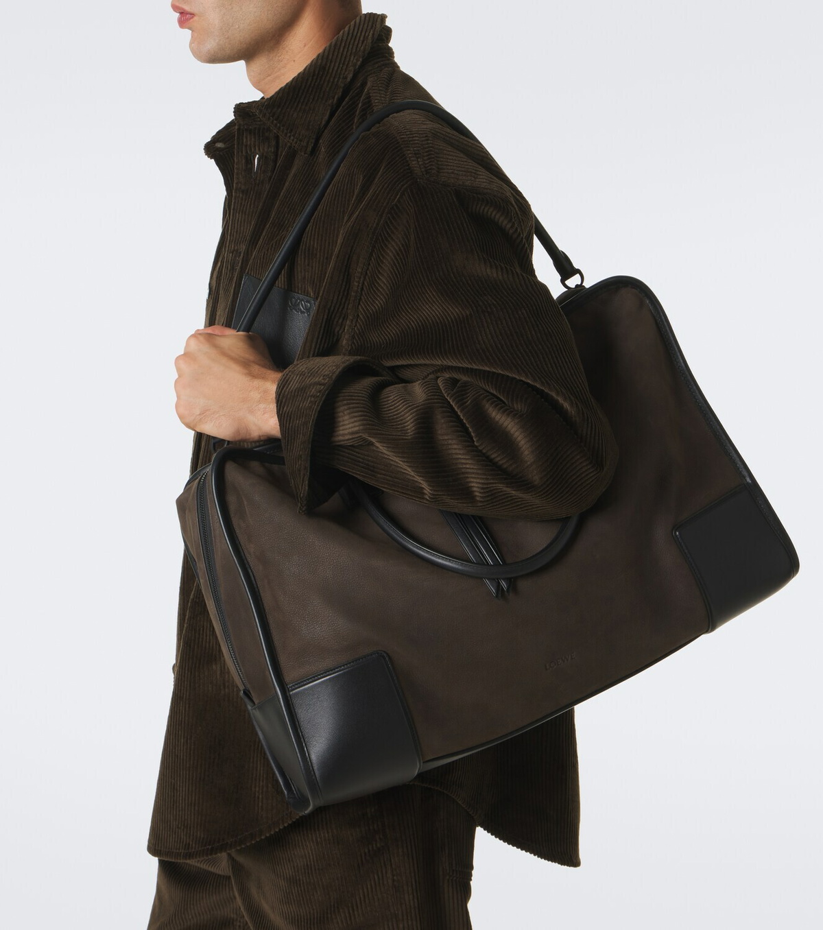 Loewe Amazona 180 leather top-handle bag