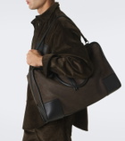 Loewe Amazona 180 leather top-handle bag