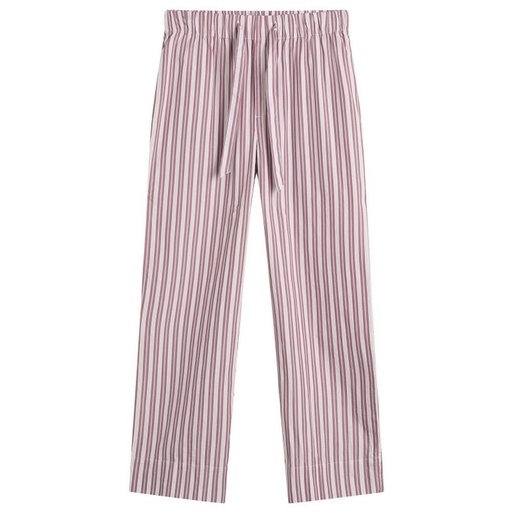 Photo: Tekla Fabrics Sleep Pant in Rhubarb Stripes