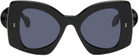 JW Anderson SSENSE Exclusive Black Twister Sunglasses