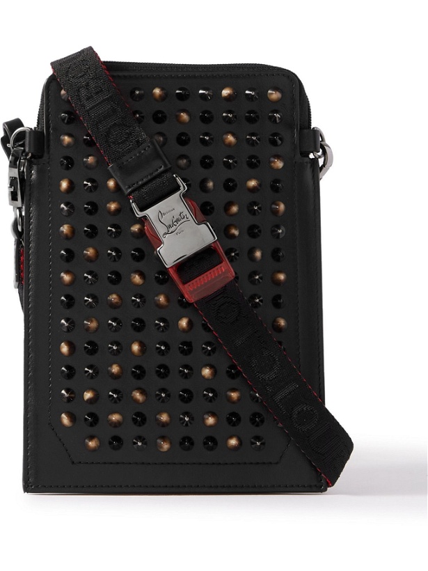 Photo: Christian Louboutin - Spiked Leather Pouch