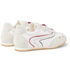 Moncler Genius - 2 Moncler 1952 Leather-Trimmed Canvas and Suede Sneakers - White