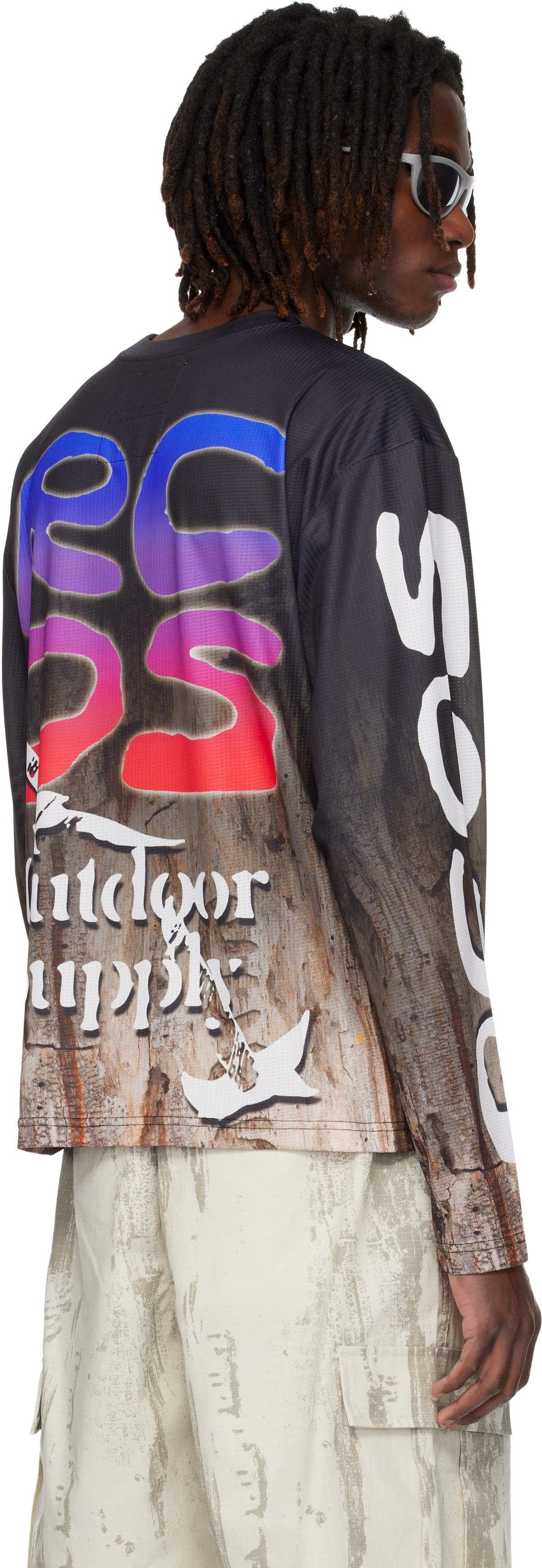 RCOS Black & Khaki Owens Jersey T-shirt