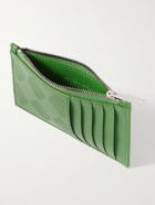 BOTTEGA VENETA - Intrecciato-Debossed Zipped Cardholder - Green