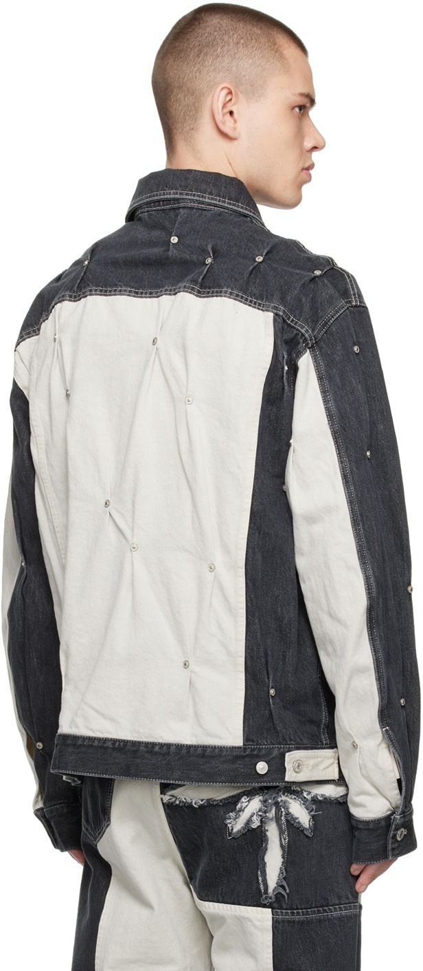 KUSIKOHC SSENSE Exclusive Gray Denim Jacket