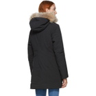 Kanuk Black Faux-Fur Lea Jacket