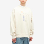 Nahmias Men's Dancing Crew Sweat in Natural Stone