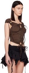 Emily Watson Brown Takini Tank Top