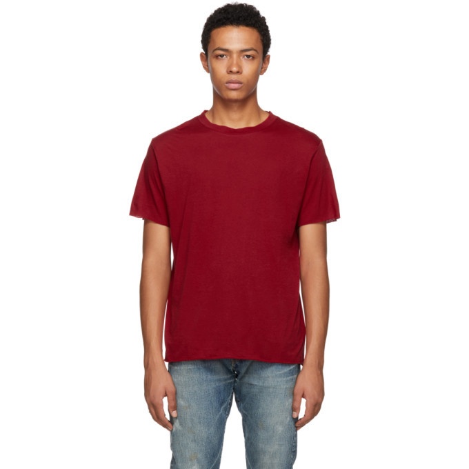Photo: Simon Miller Red Cotton and Cashmere T-Shirt